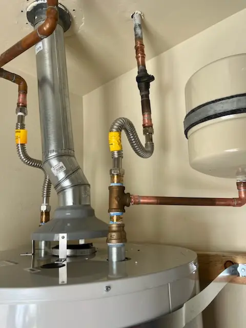 Water heater installation and plumbing repair in Wedgewood Forest